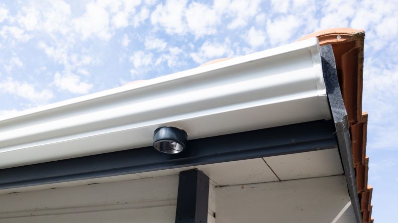 Steel Rain Gutter Installation in Roseville, CA